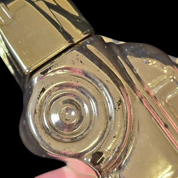 Vtg 70s Avon Solid Gold Cadillac Bottle Decanter Mostly Full - Display Only - Picture 5 of 14